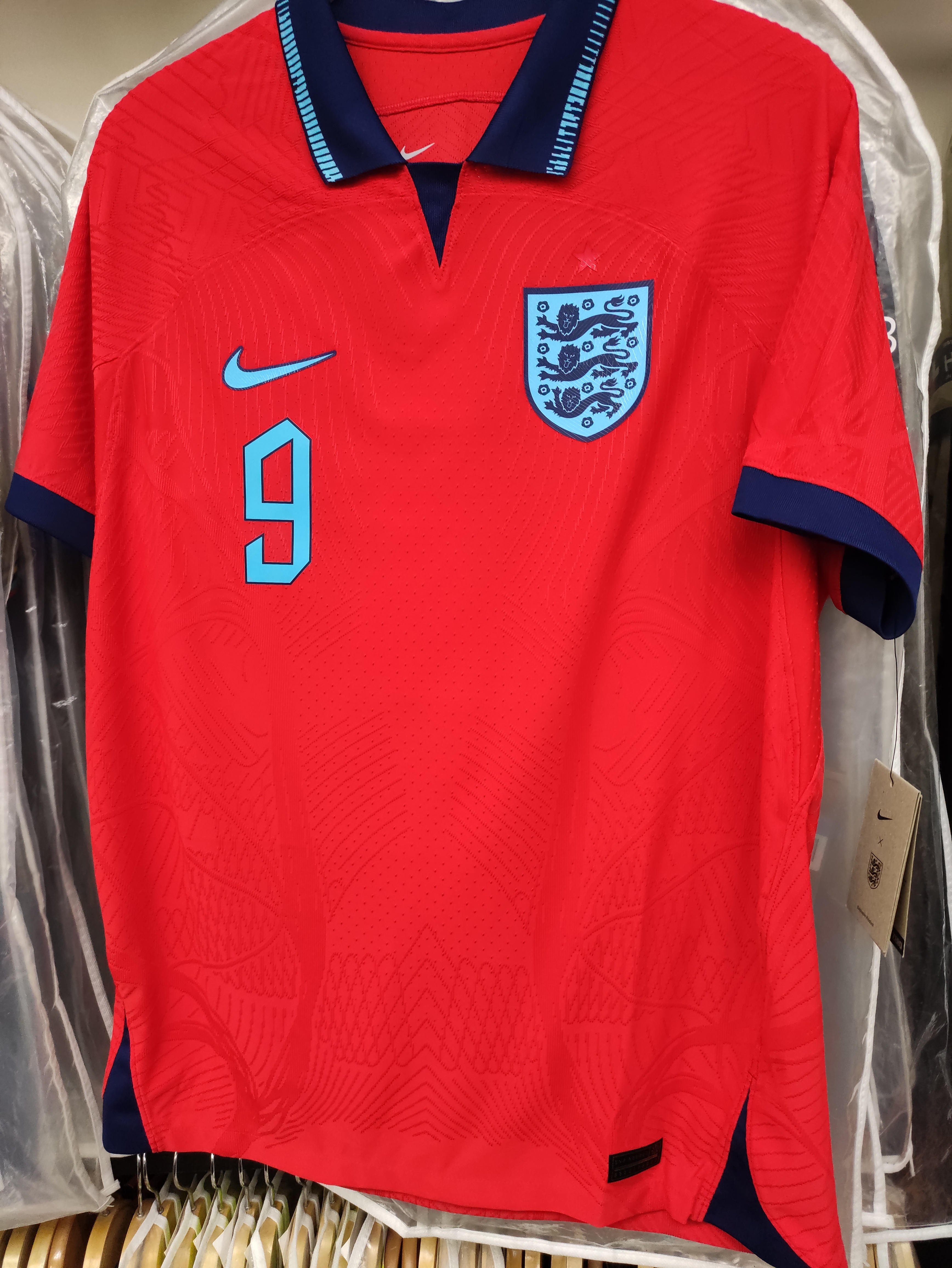 2022世界杯英格蘭國家隊作客球員版球衣