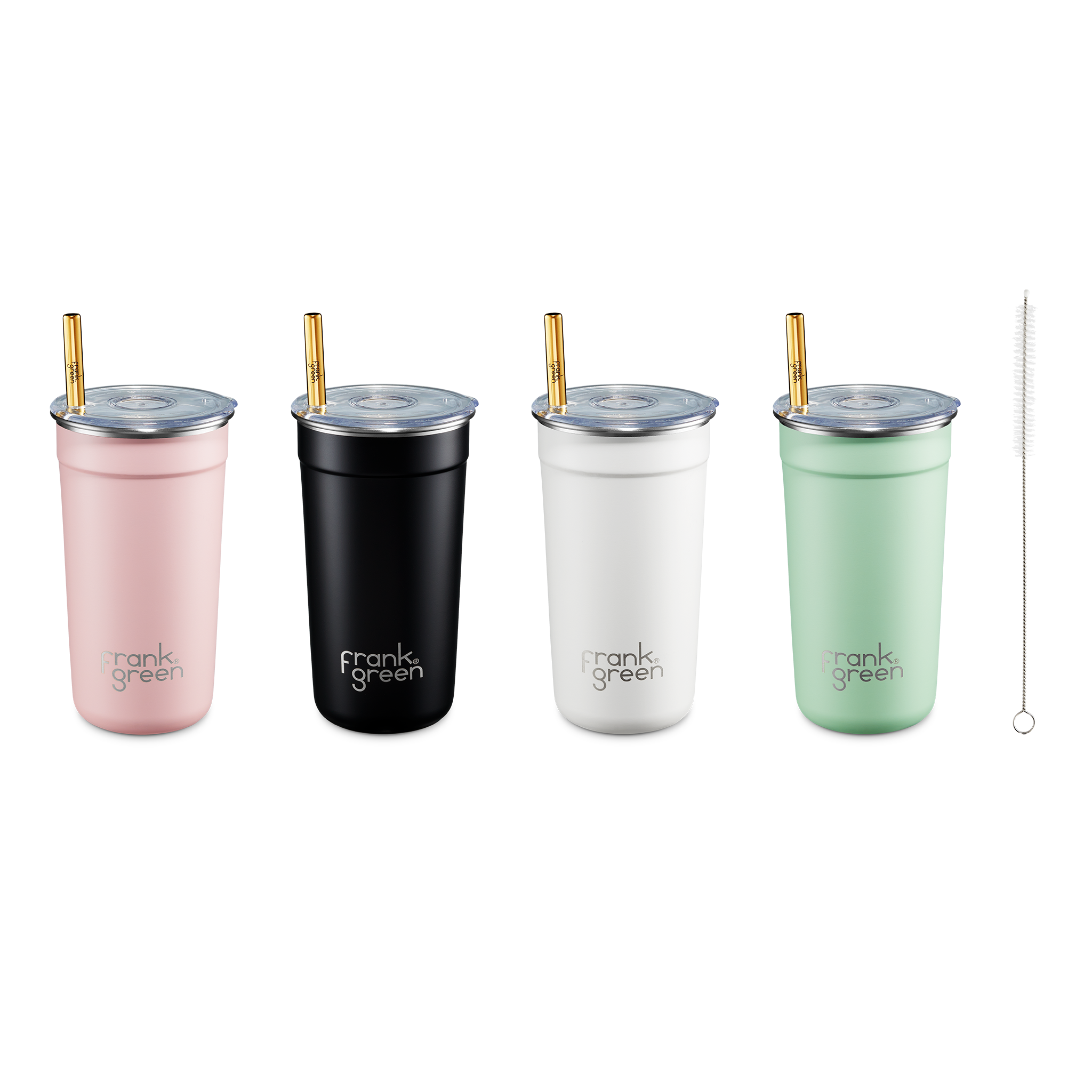Stainless Steel Reusable Party Cups - 16oz / 475ml (4 pack) | FRANK GREEN