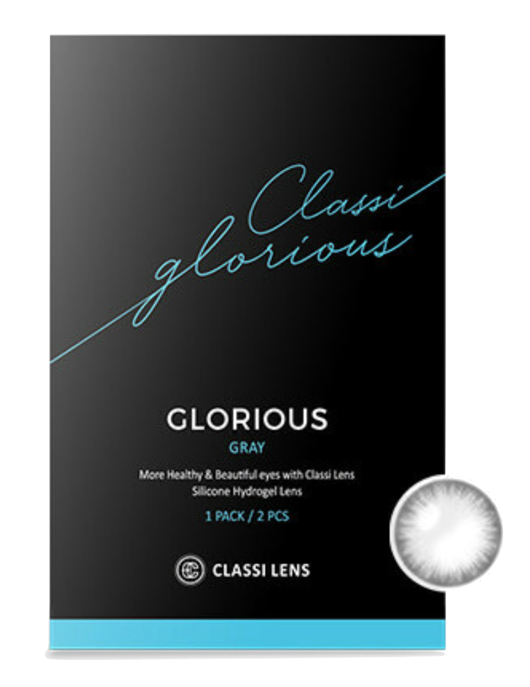 [月拋]  Classi Glorious 1 month Gray 月拋彩妝隱形眼鏡｜每盒2片