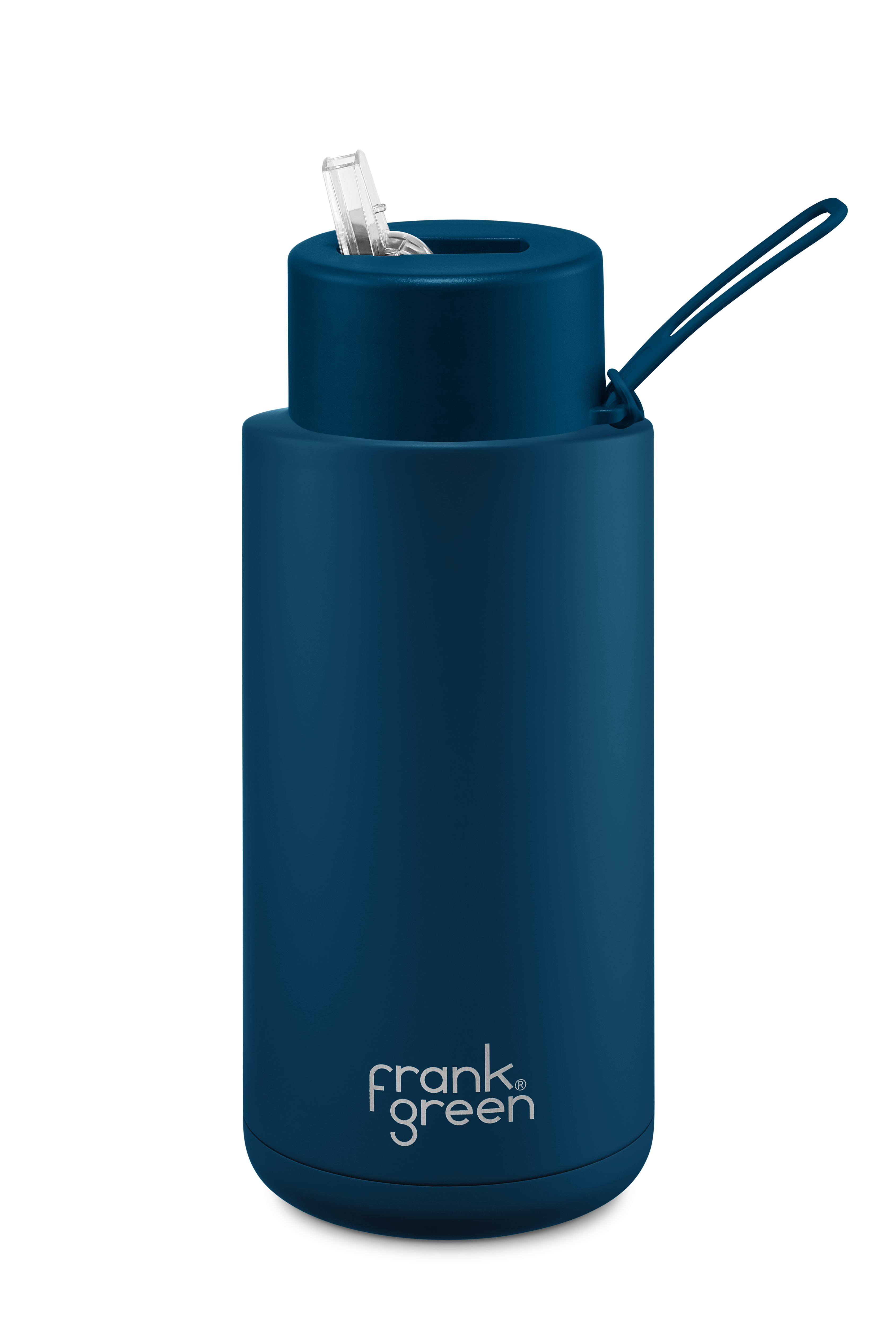 Deep Ocean Ceramic Reusable Bottle - 34oz / 1,000ml | FRANK GREEN
