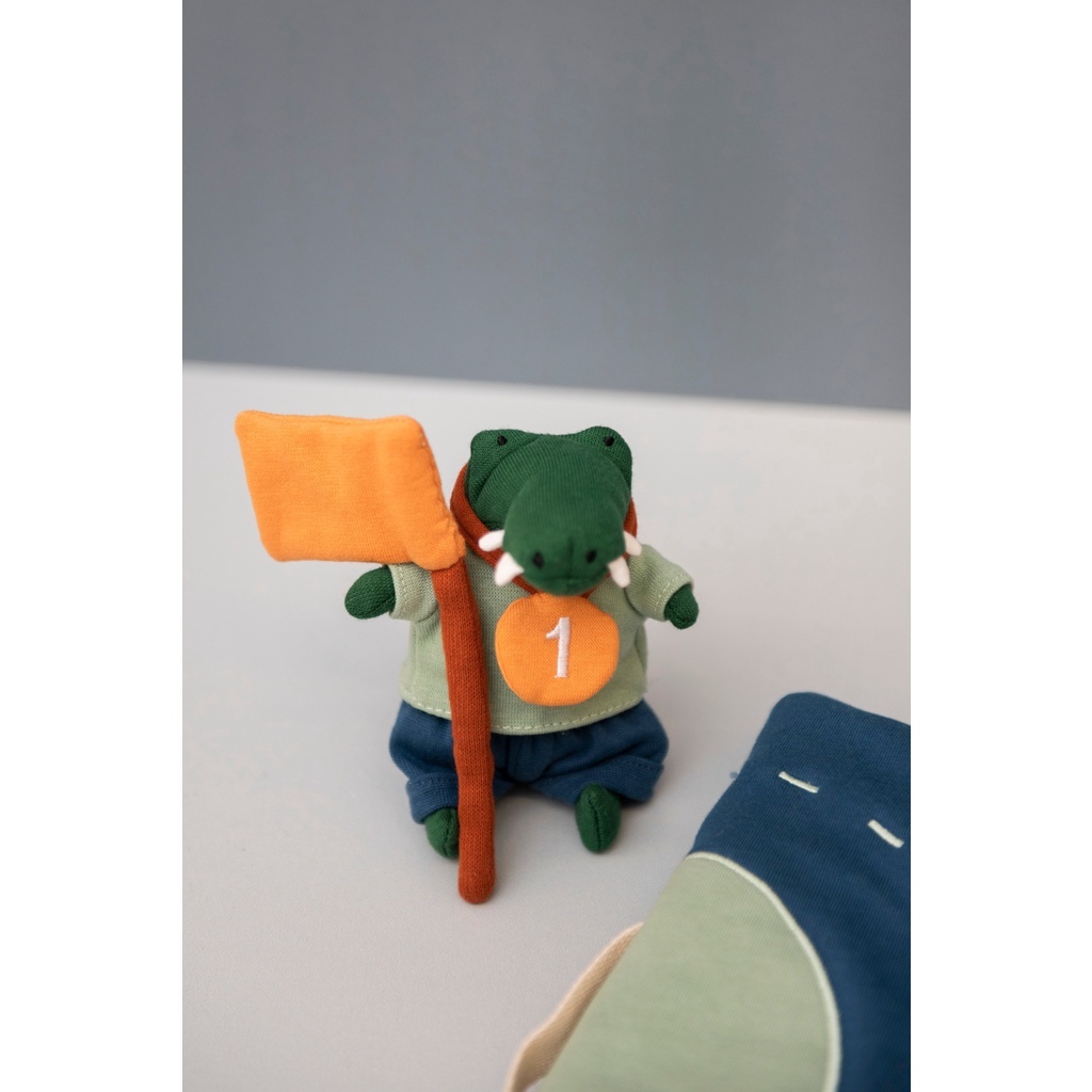 【樂森藥局】比利時Trixie 有機棉動物家家酒遊戲組 (M) 扮家家酒 安撫玩偶