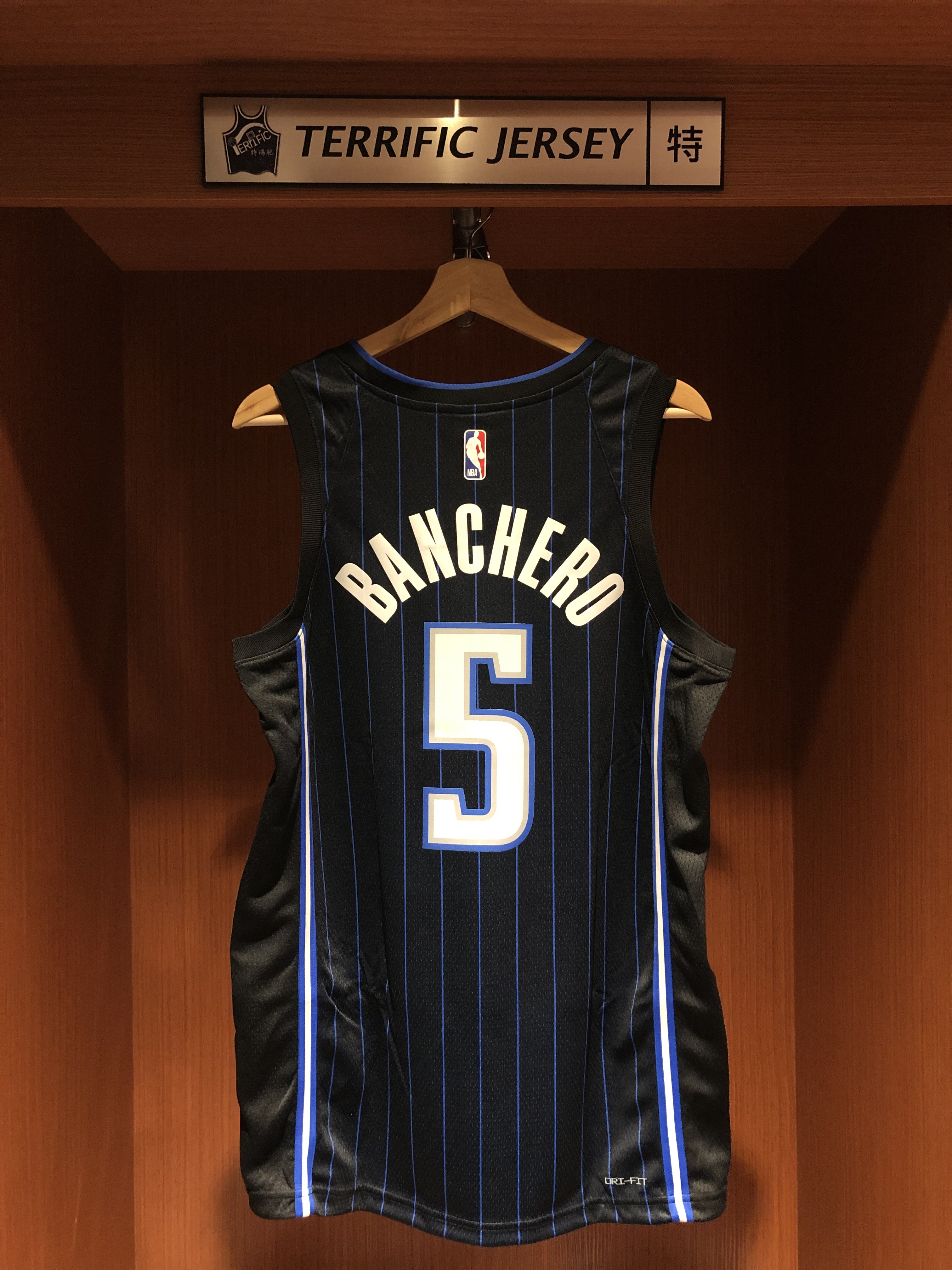 NBA球衣 Paolo Banchero 奧蘭多魔術黑 Icon Nike Swingman 球迷版 熱轉印 全新