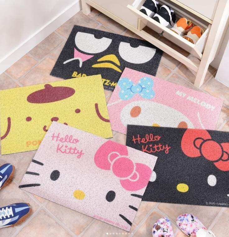 台灣Sanrio刮泥絲圈地墊