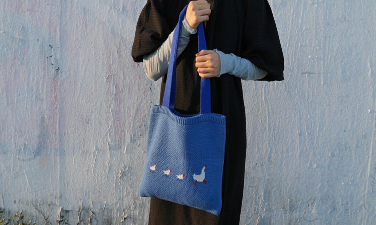 miii｜針織包｜天鵝湖