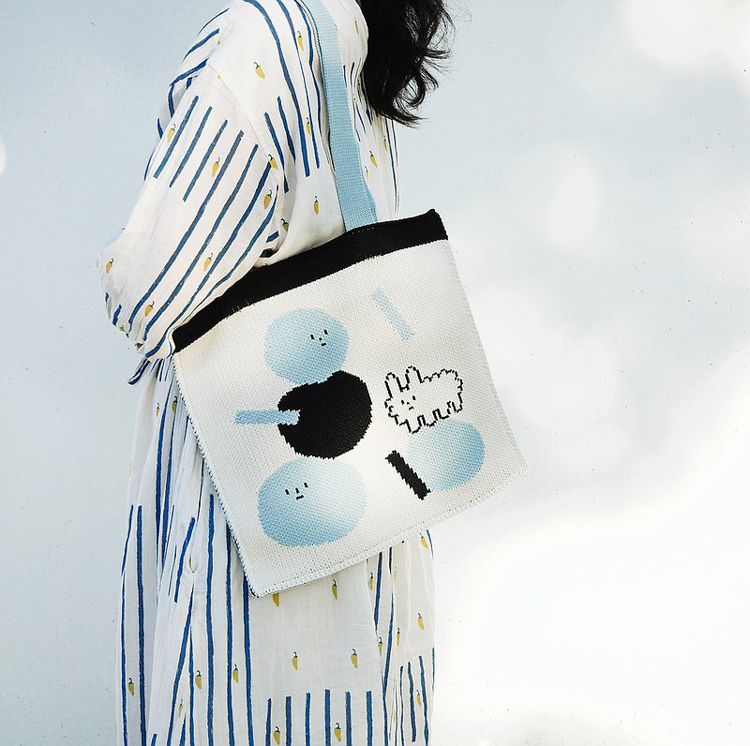 右手超人｜布針織包｜Blance