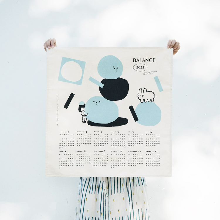 右手超人｜絕版｜布月曆｜2023