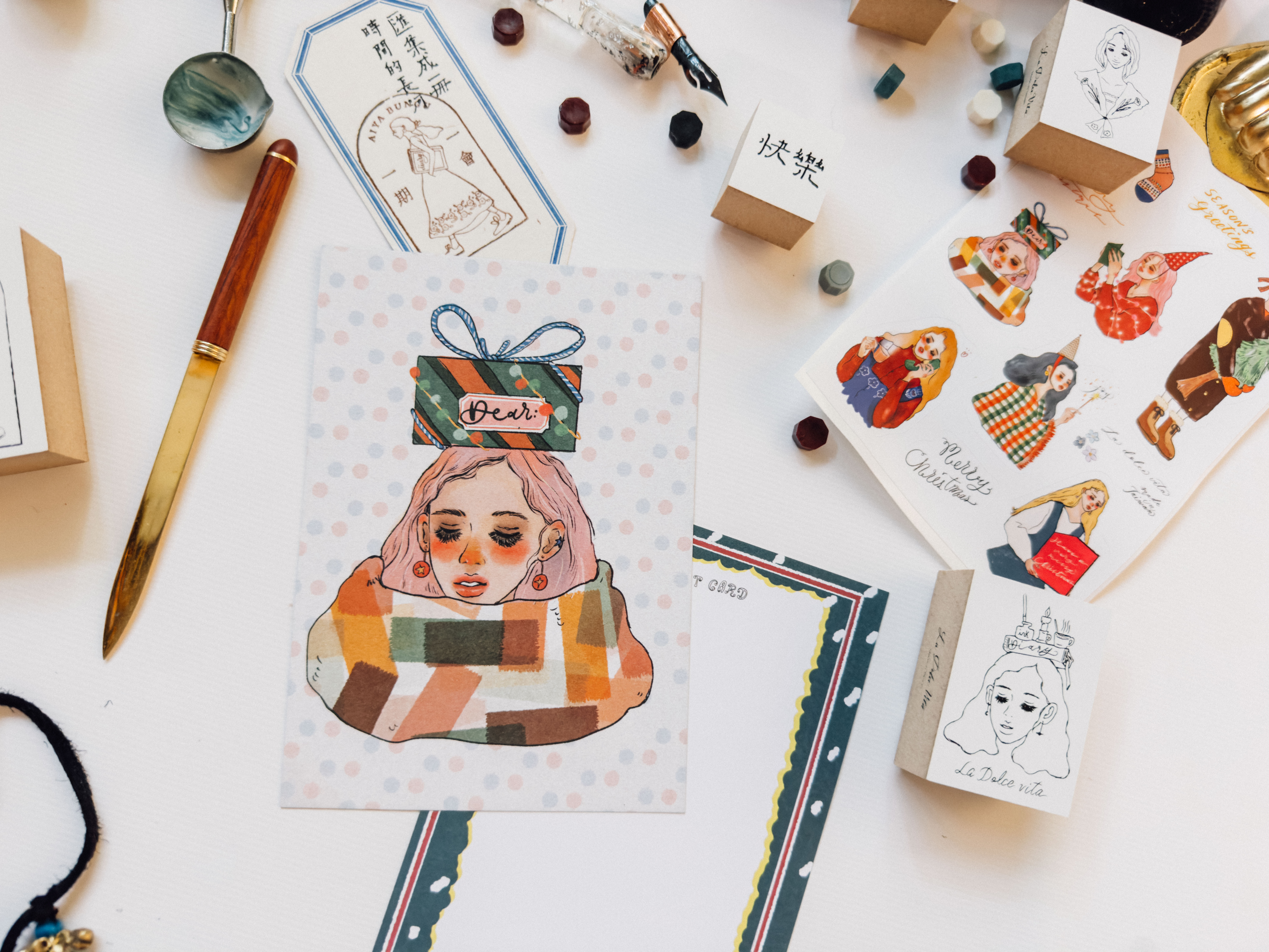 打包我的心意送給你 聖誕卡 聖誕明信片｜甜蜜生活