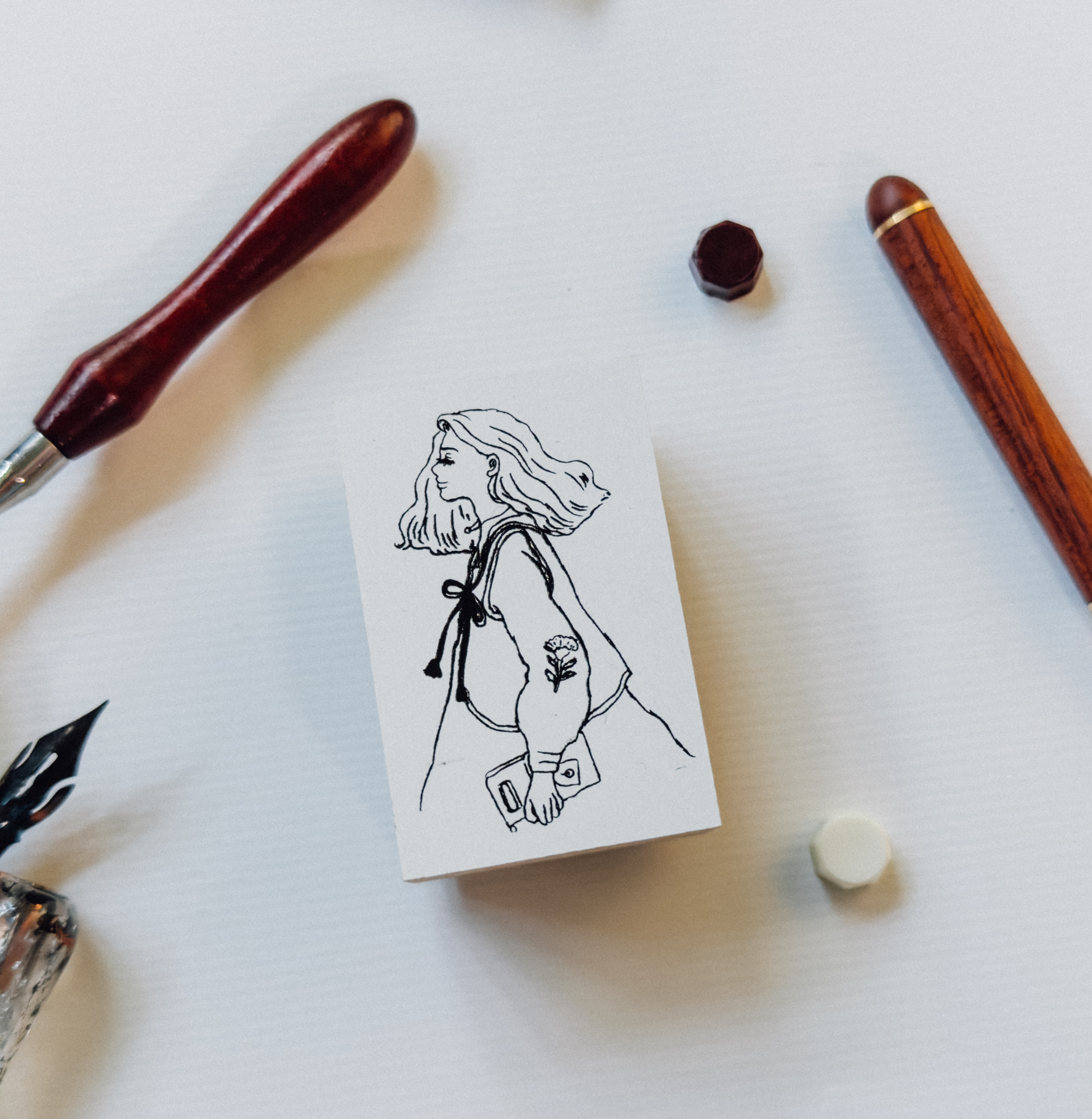 帶著手帳去旅行 木製印章｜甜蜜生活