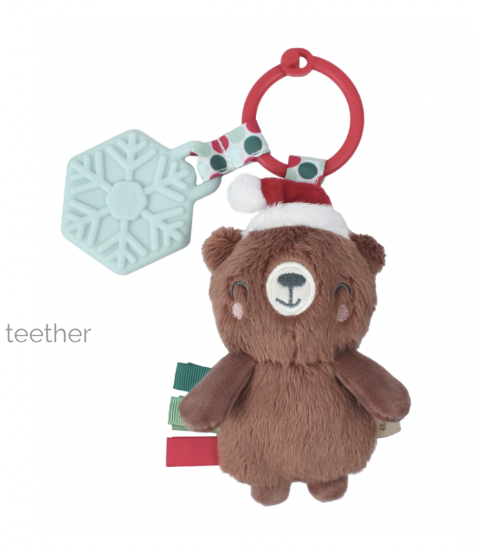 聖誕熊仔牙膠環