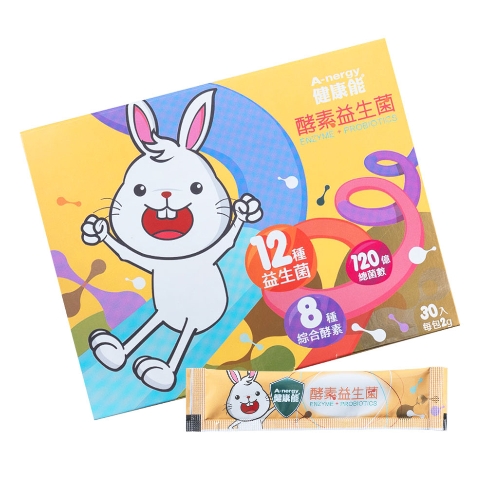 健康能-兒童酵素益生菌 30入/盒