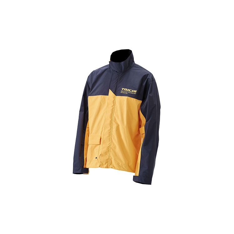 RS TAICHI RSR048 DRYMASTER 兩截式雨衣 黑色/黃黑