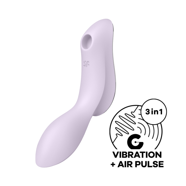 Satisfyer Curvy Trinity 2 陰蒂吸啜+震動按摩棒