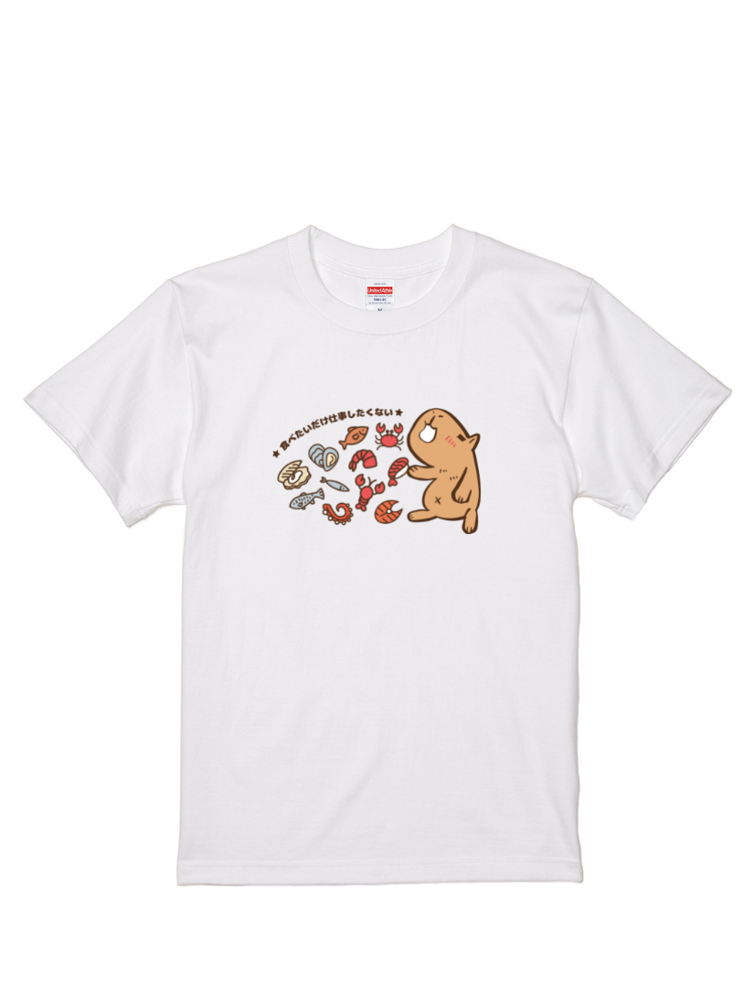 HOSE潮T | 爆肝嚴選|水豚君短T(橫)