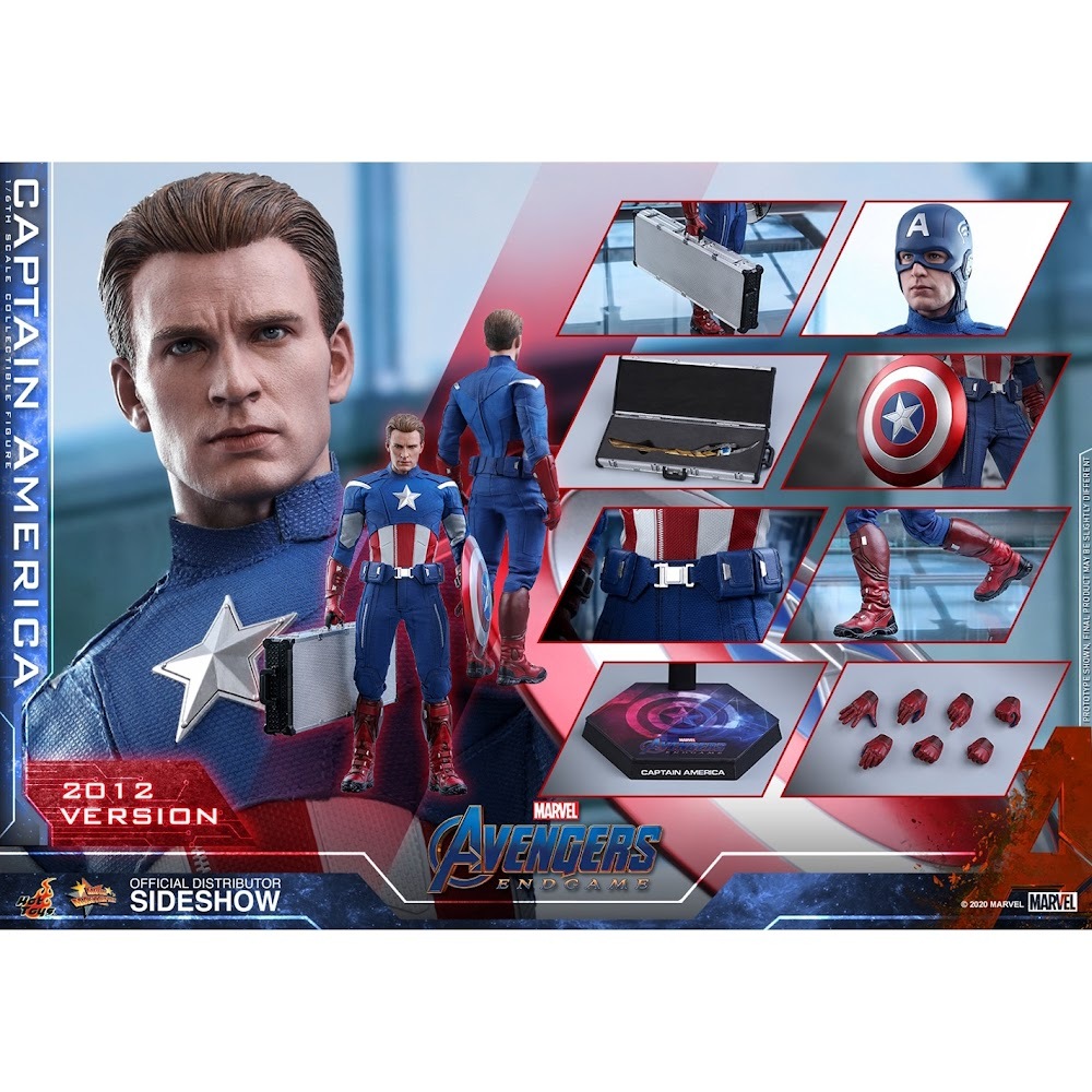 Hottoys Avengers Endgame Captain America MMS563