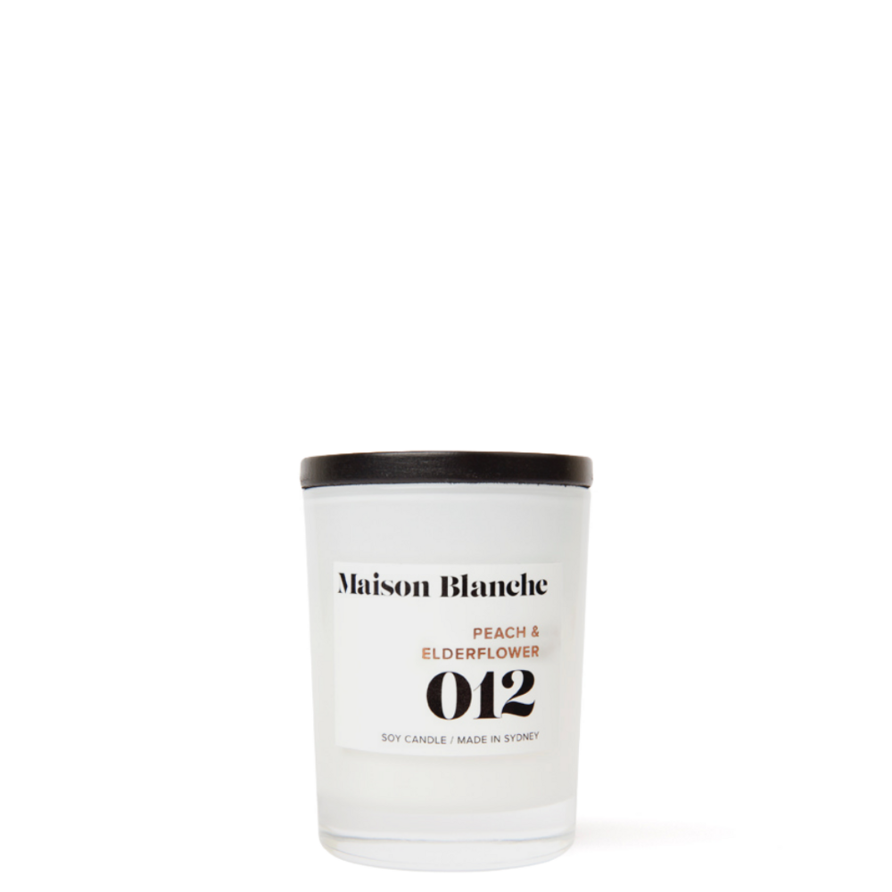【Maison Blanche】012 Peach & Elderflower Candle