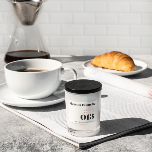 【Maison Blanche】013 Espresso & Almond Candle