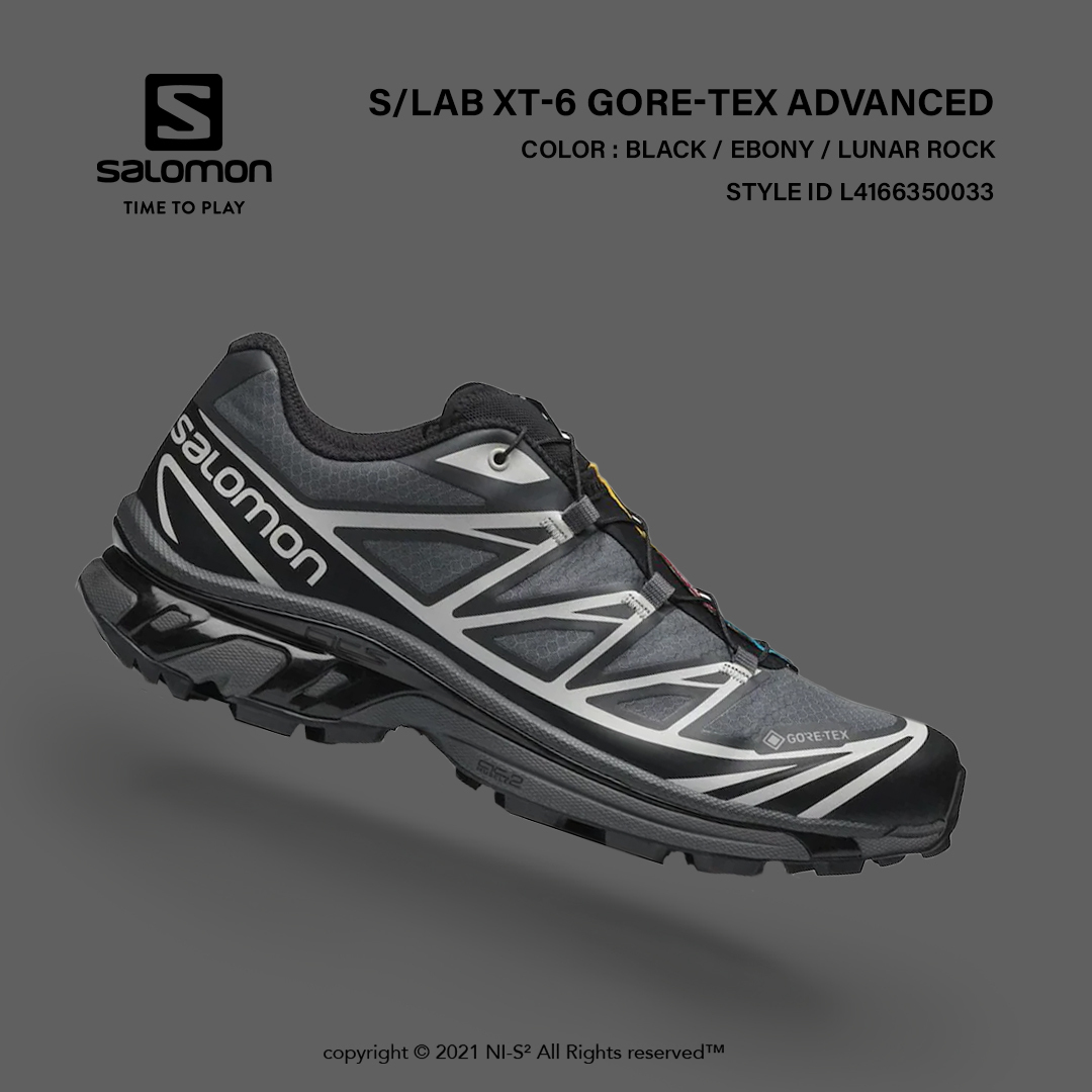 Salomon S/LAB XT-6 GORE-TEX Advanced 灰黑