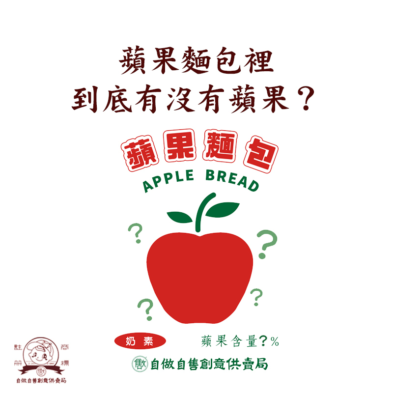 蘋果麵包裡面到底有沒有蘋果？