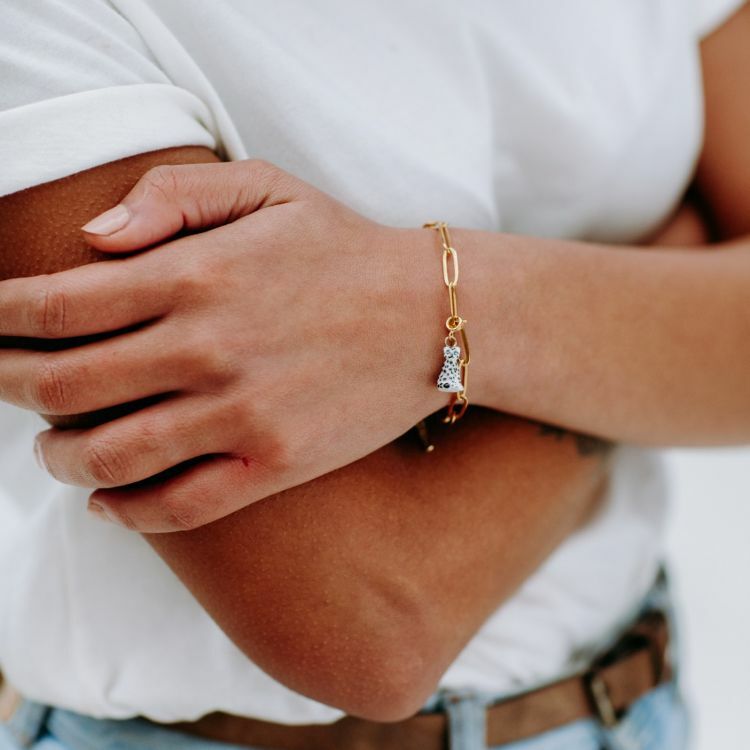 NACH 雪豹瓷吊墜 - 瀕危物種