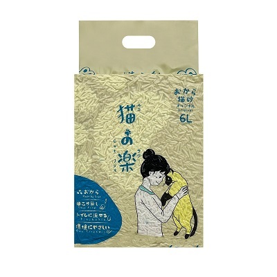 貓之樂豆腐砂 6L (原味)【不保證真空包裝】