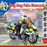 Royal Toys 小城故事拼裝積木：警察電單車 (29塊)@48