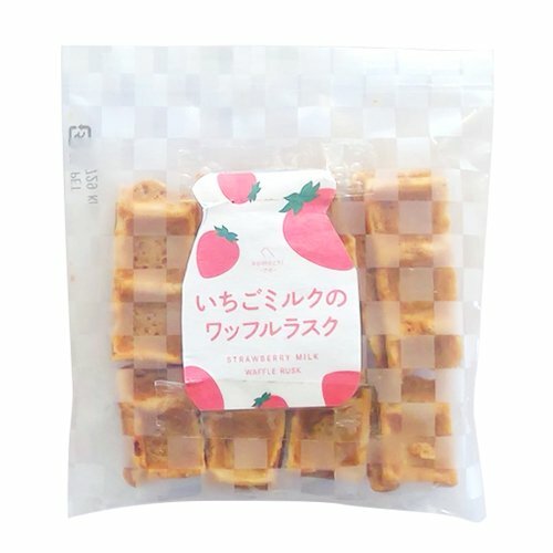 【Komachi-na】Strawberry Milk Waffle