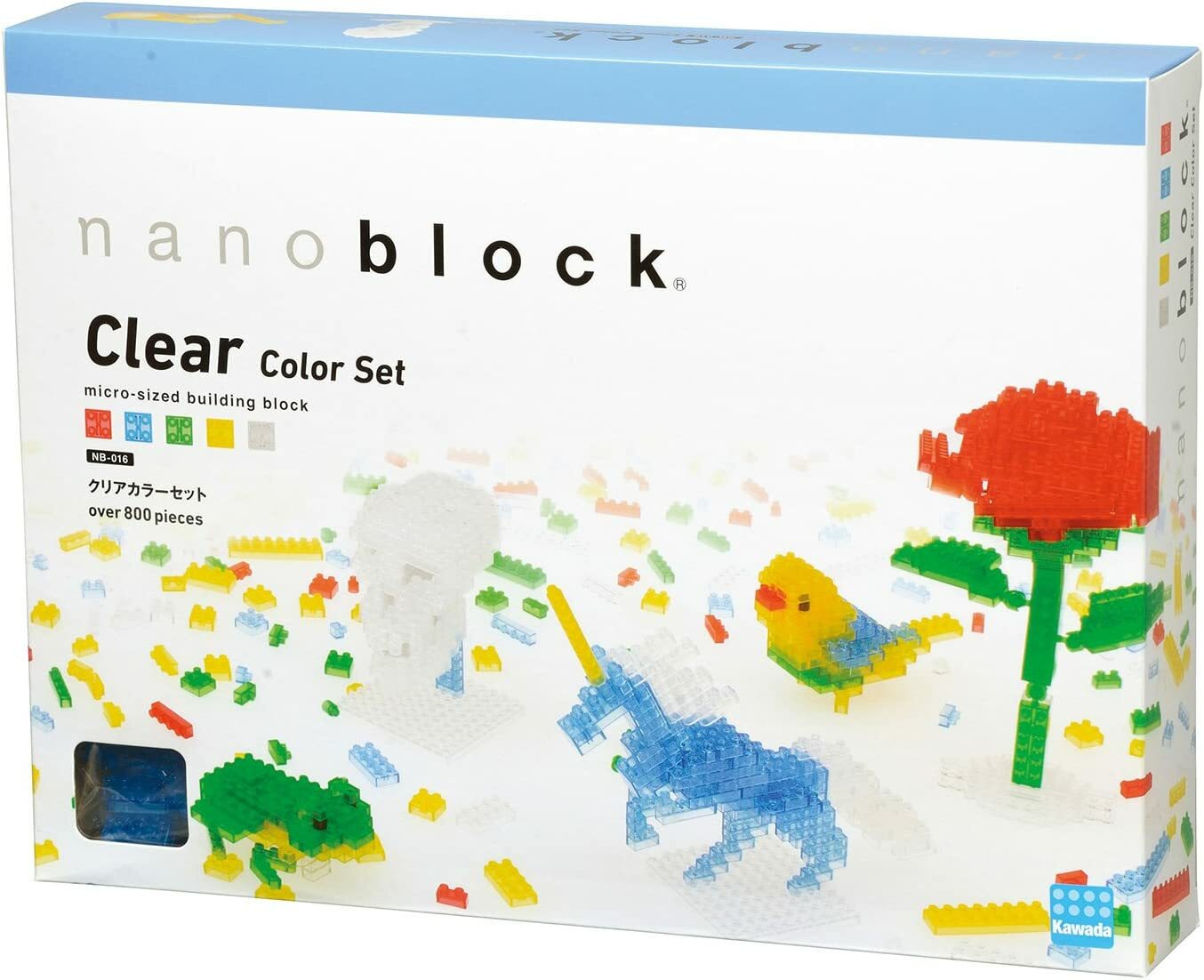 《 Nanoblock 迷你積木 》 NB-016 透明積木顆粒基本組