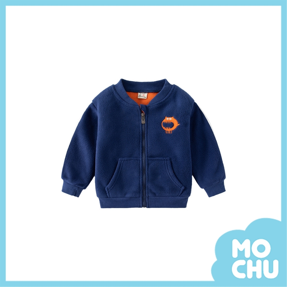 驚訝小怪獸搖粒絨保暖外套
