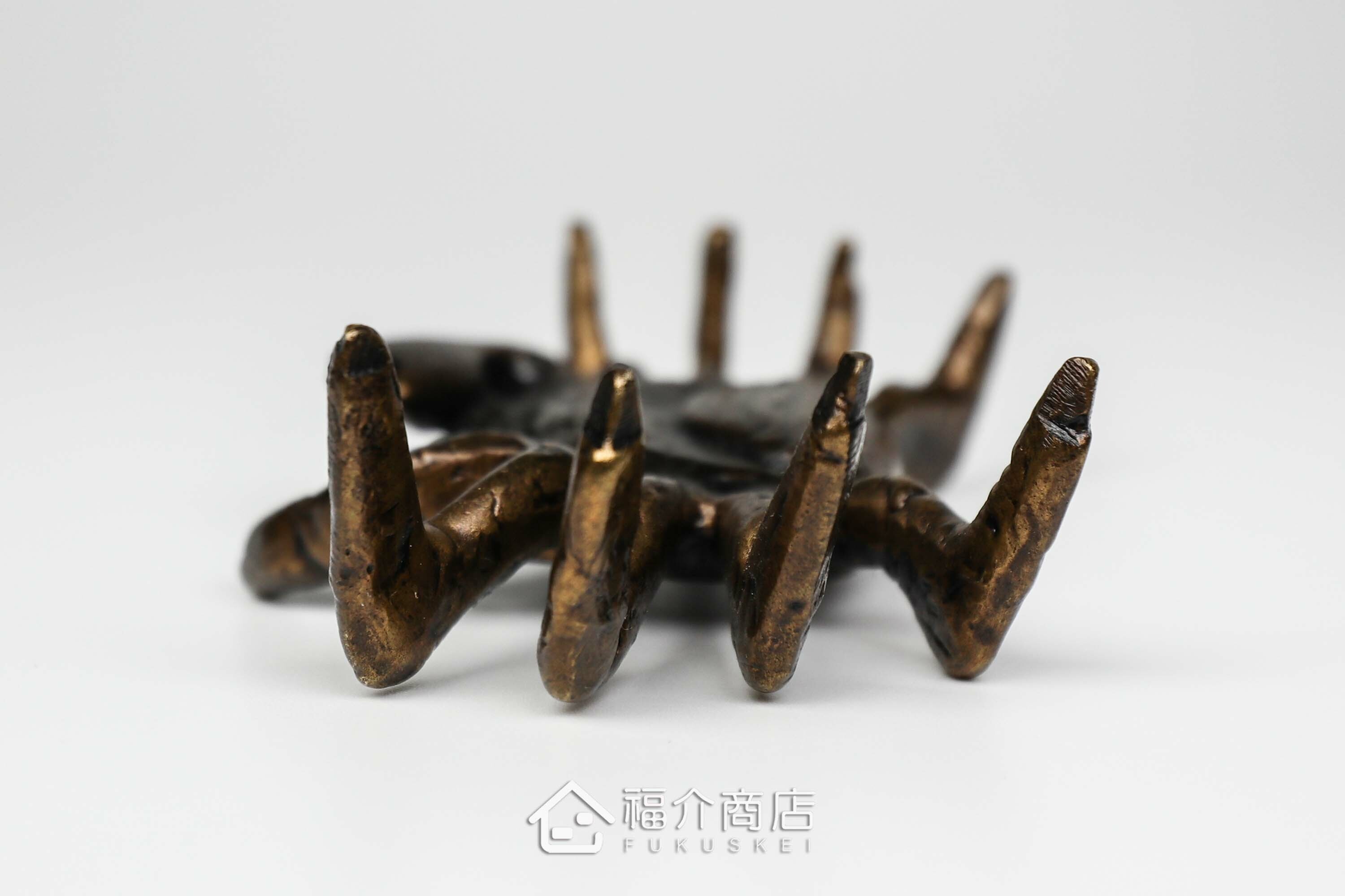 福介商店｜【高岡銅器】蓋置-螃蟹