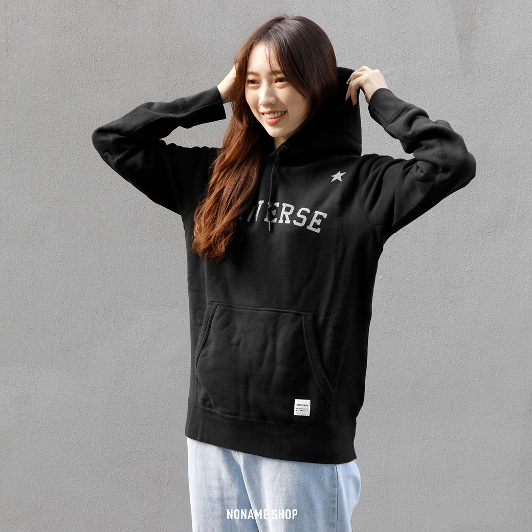 🎄聖誕限定優惠🎄 Converse 經典 字體 Logo 帽Tee 長袖 (男款)