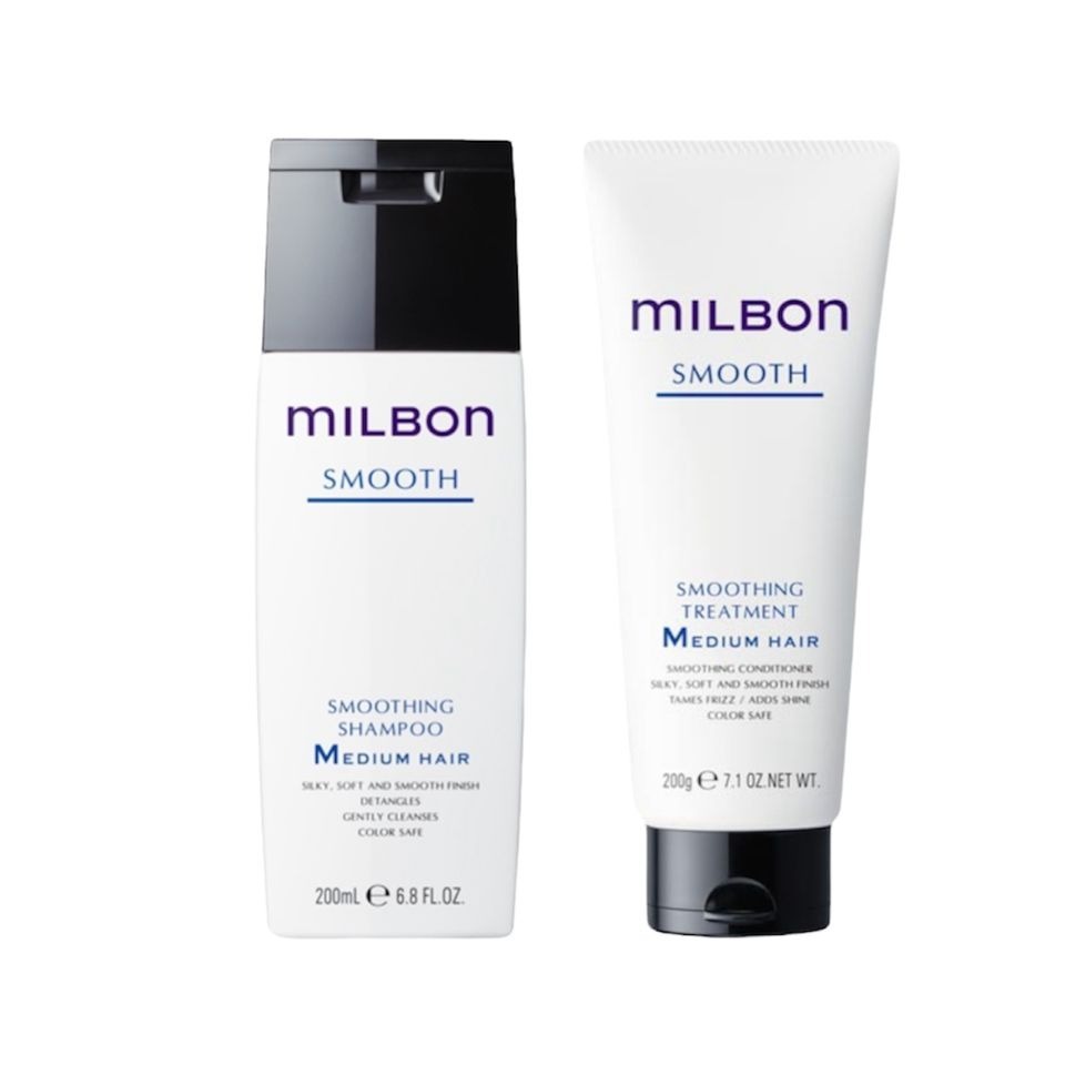 Milbon Medium Hair Smoothing 普通髮質柔順亮澤洗護套裝