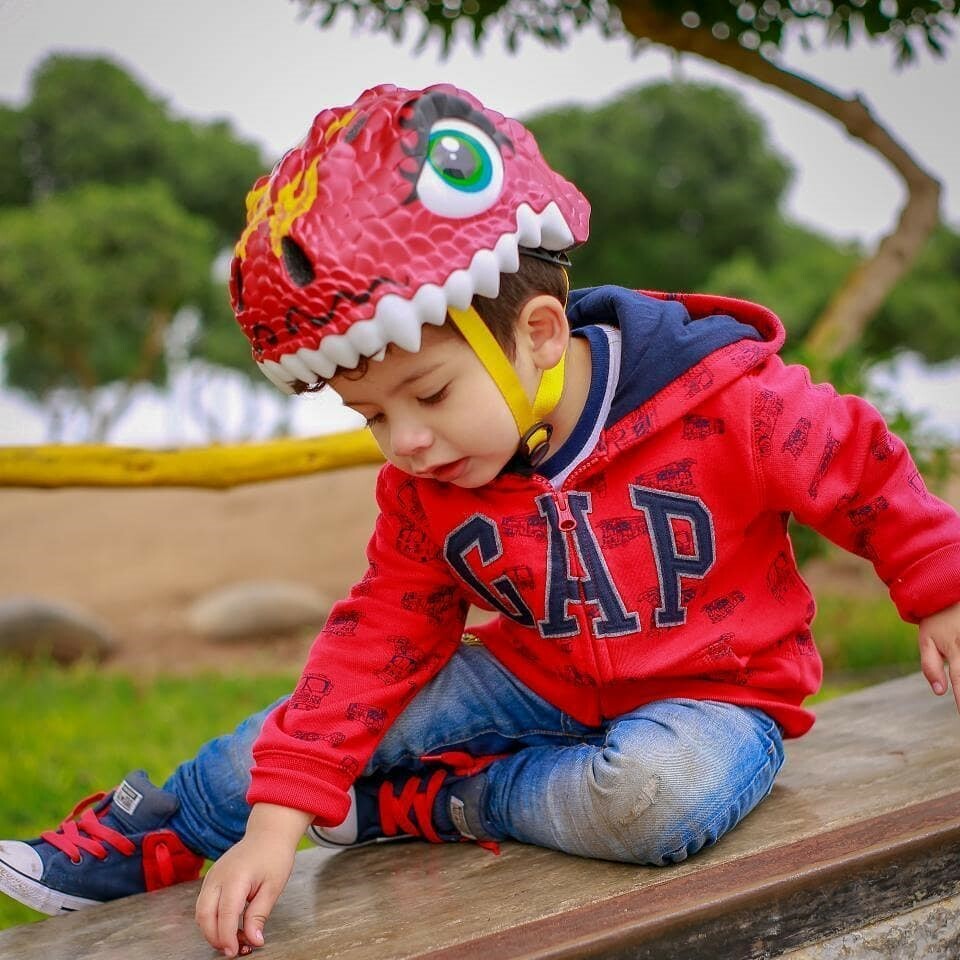 Crazy Safety 恐龍安全帽-噴火龍