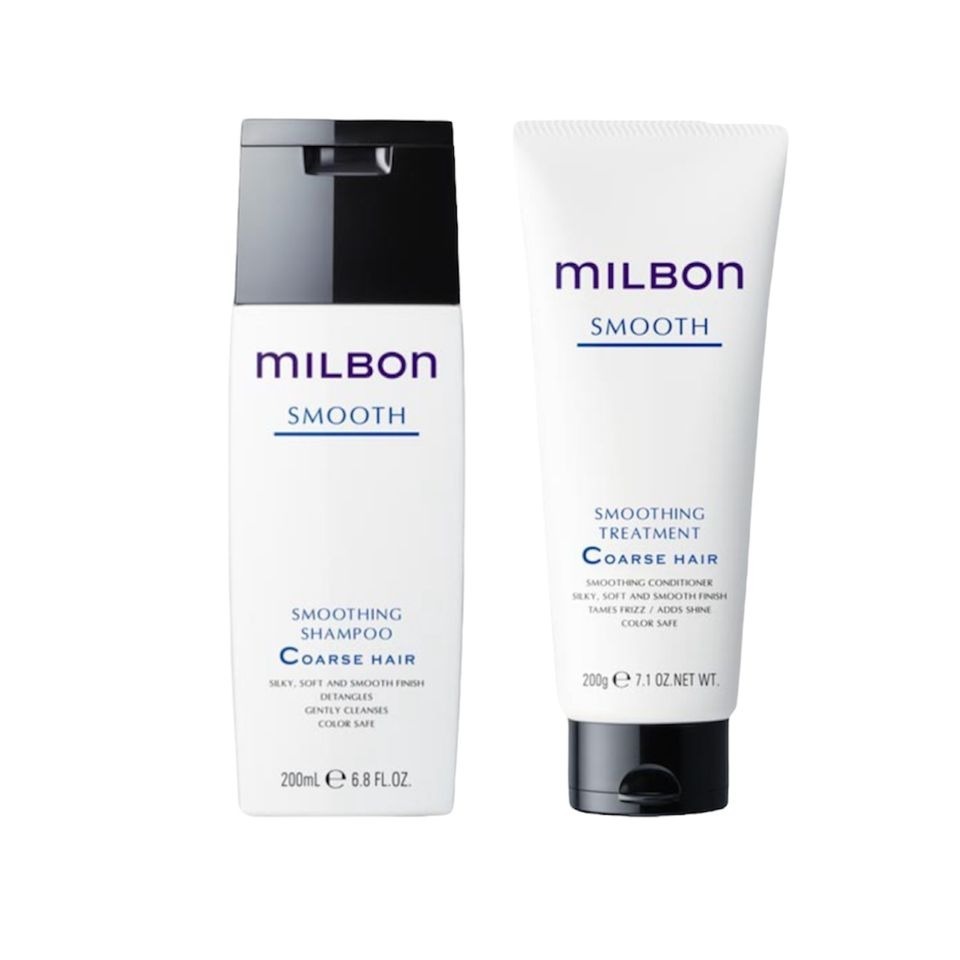 Milbon  Smoothing 粗硬髮質柔順亮澤洗護套裝