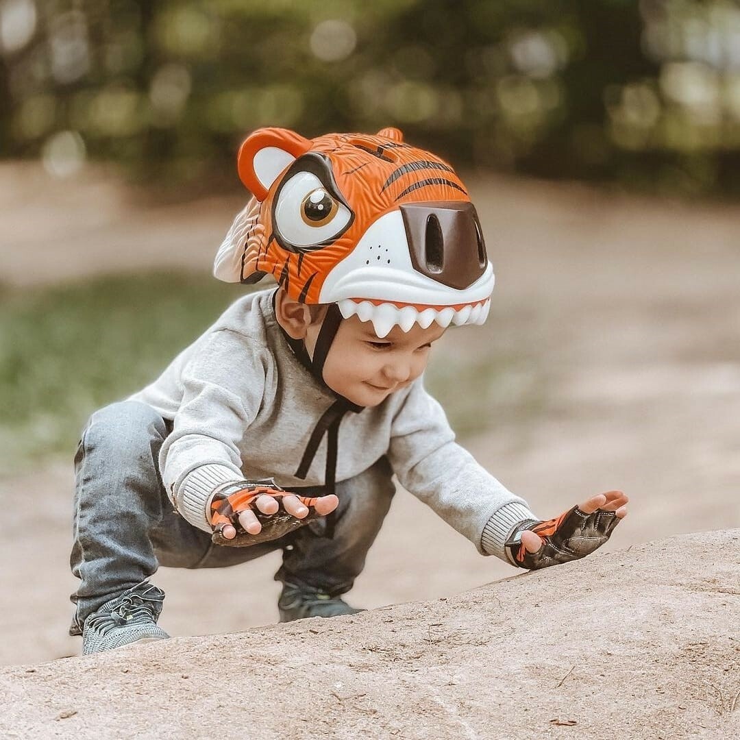 Crazy Safety 老虎安全帽-橘色