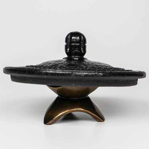 【高岡銅器】蓋置-三葉