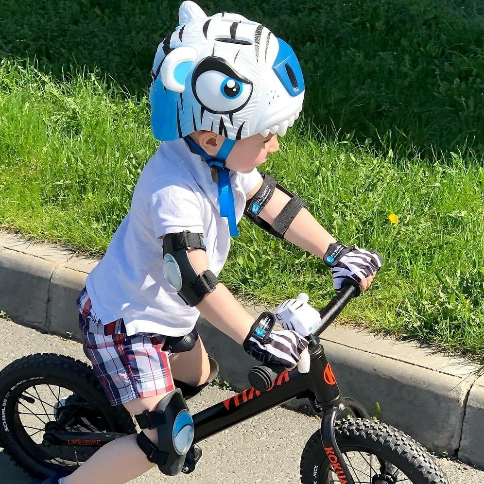 Crazy Safety 老虎安全帽-白色