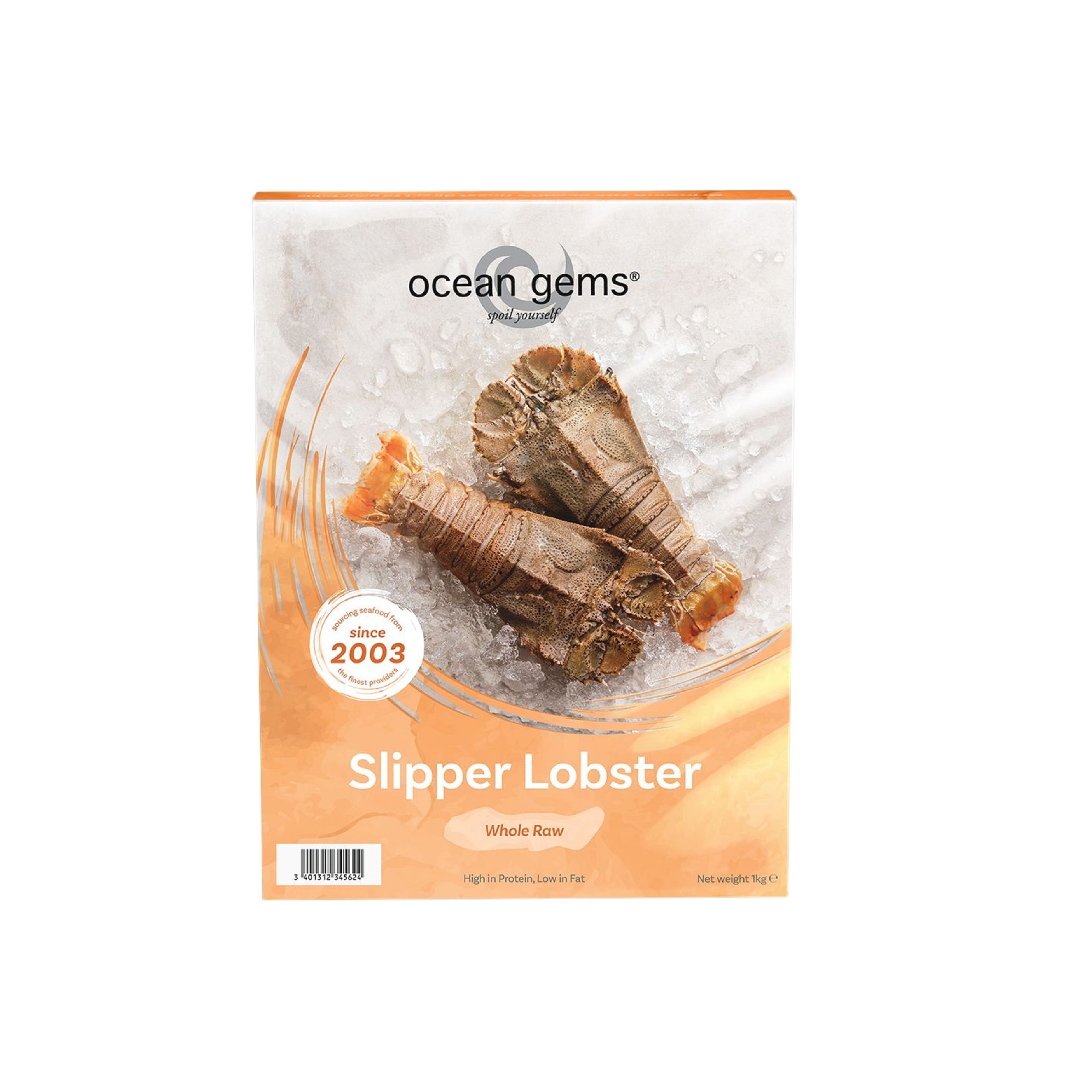 [海中寶] 原隻琵琶蝦 (100-150克/隻) 1Kg