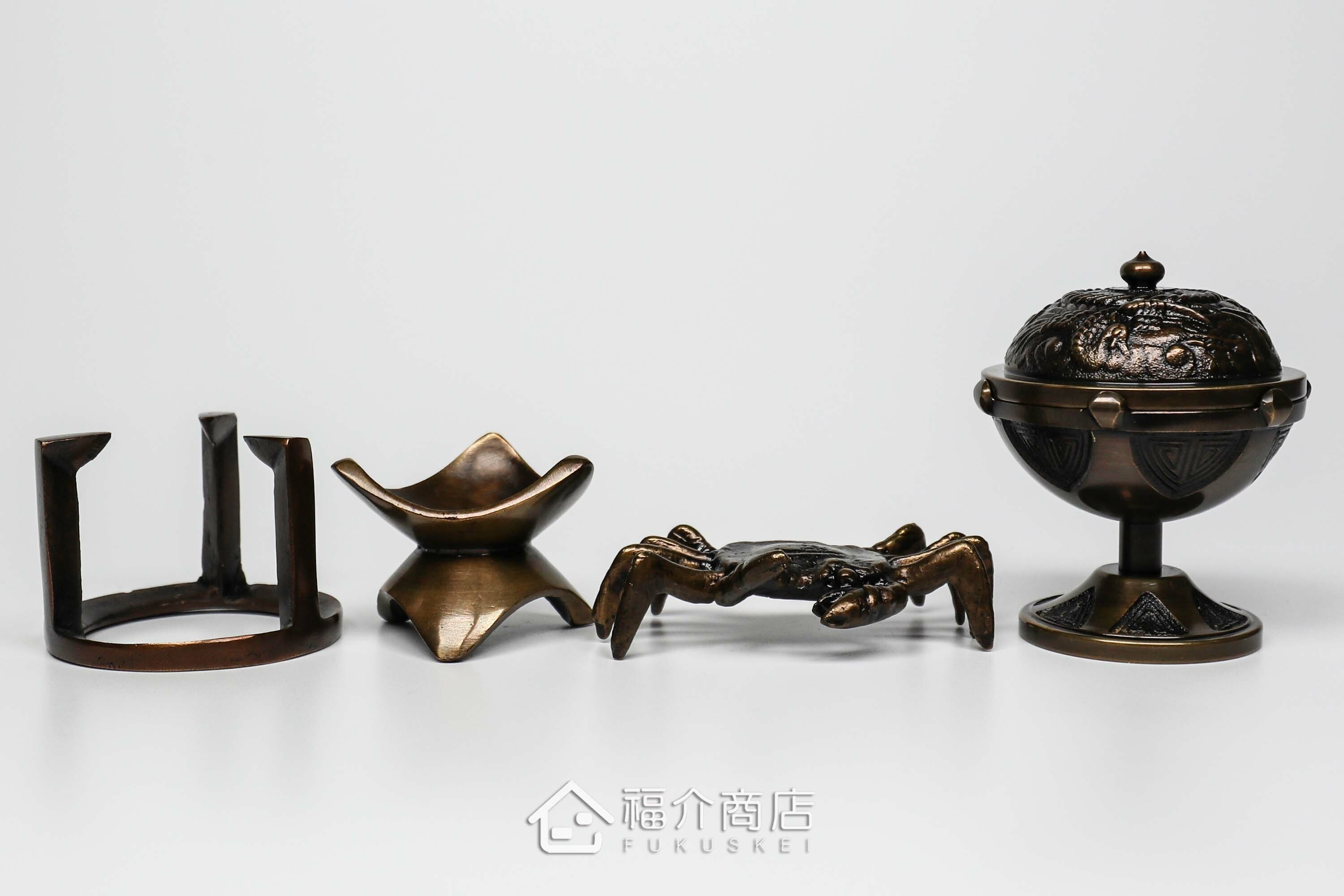 銅製的茶壺蓋置