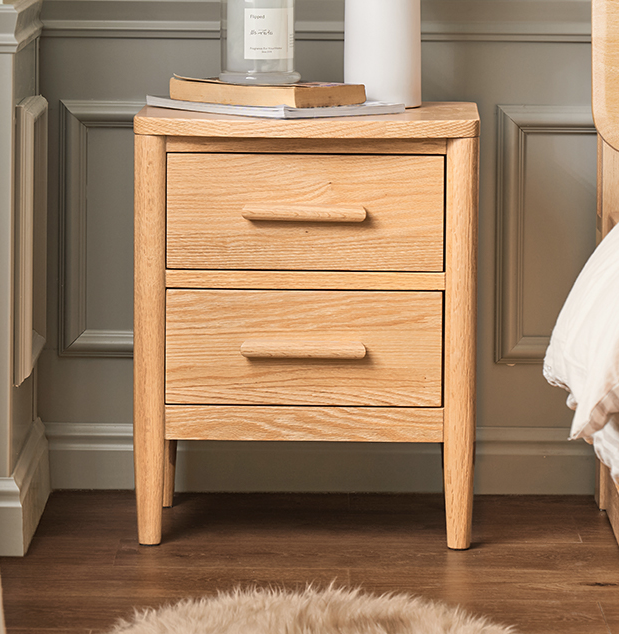 富士二抽床頭櫃 FS-B3023