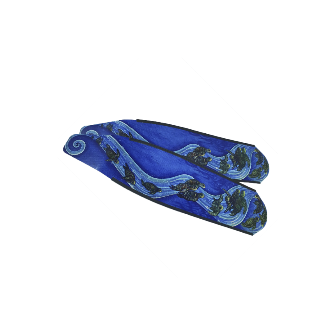 ▲DiveR 全碳纖維長蛙板-虹道之龜