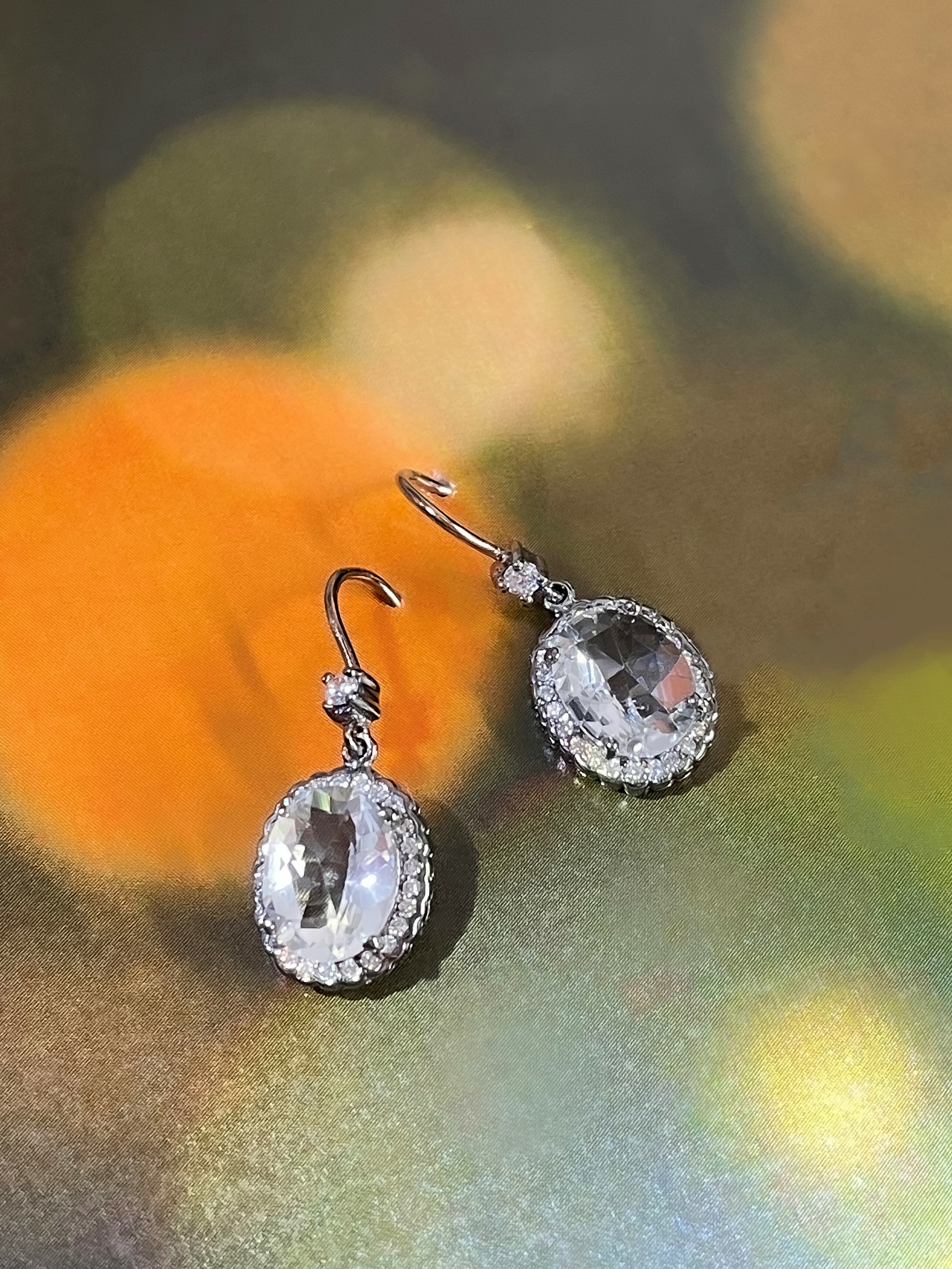 皇家復古女伶耳環