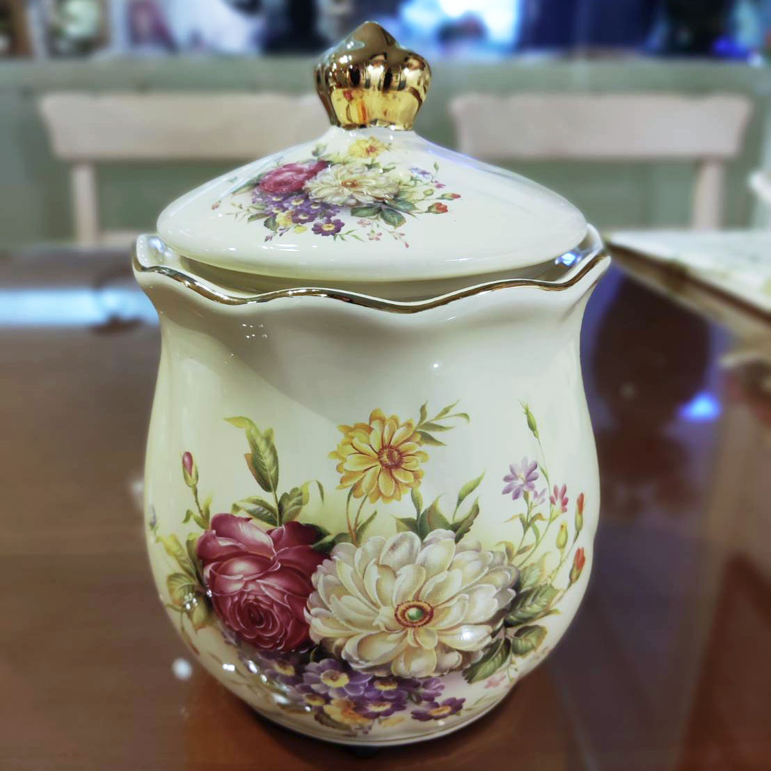 清芳玫瑰密封罐