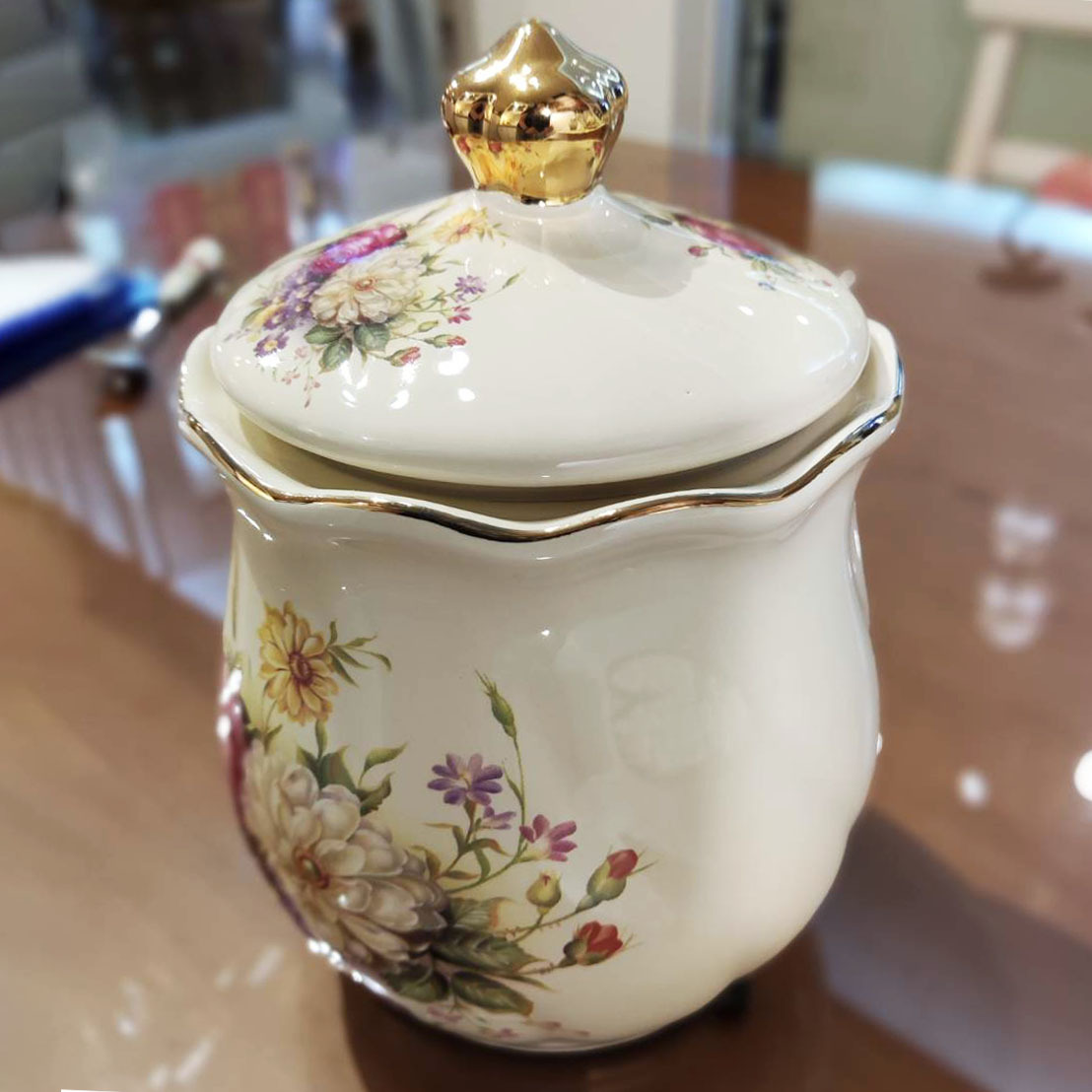 清芳玫瑰密封罐