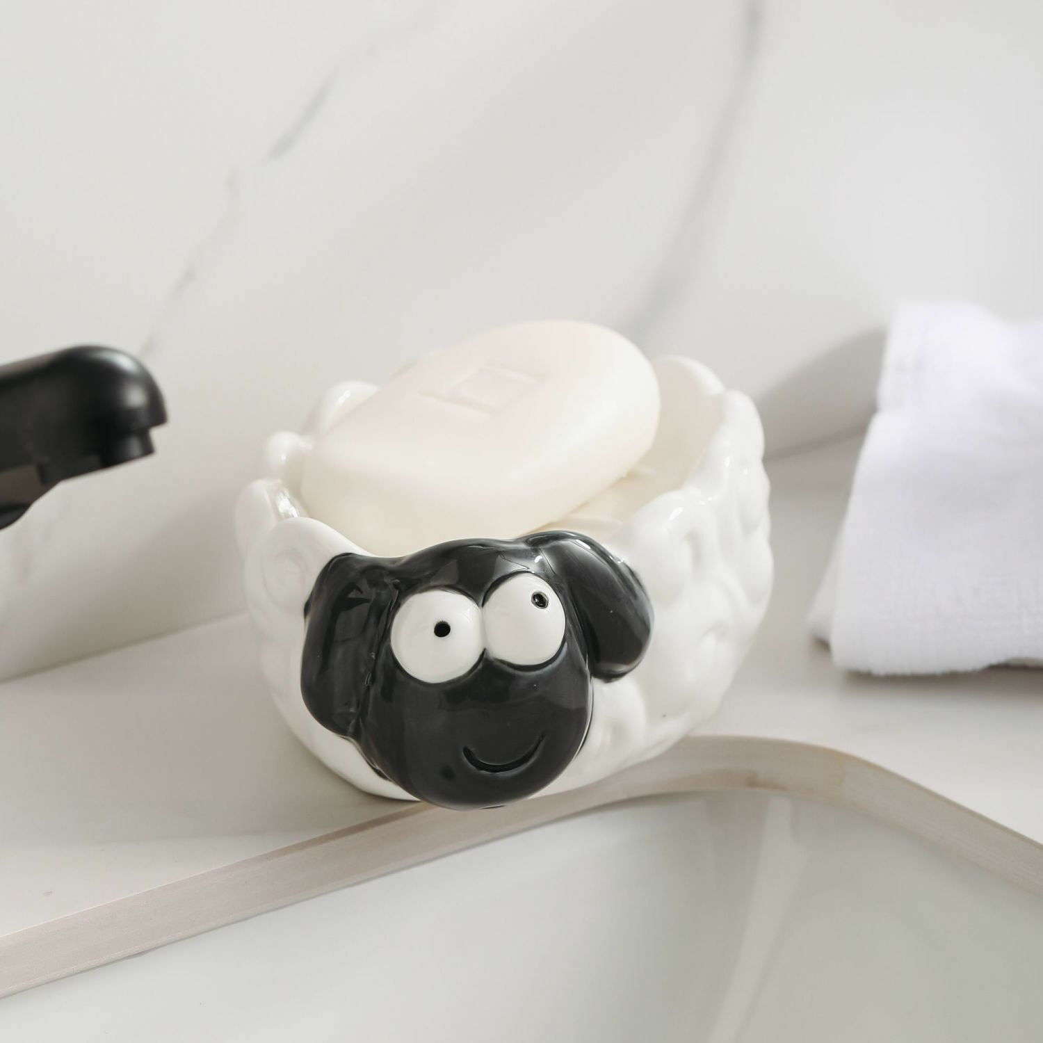 《1393》呆呆羊肥皂盒