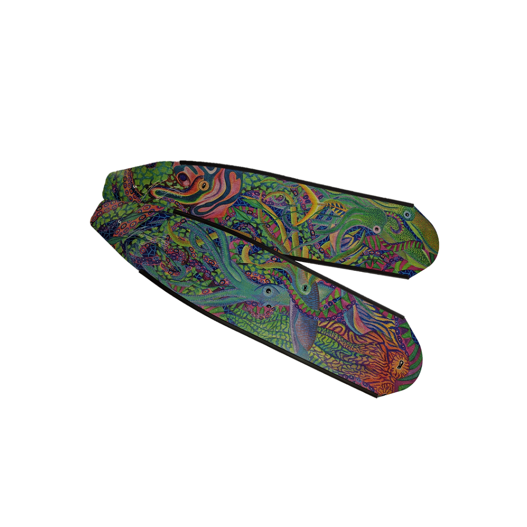 ▲DiveR 全碳纖維長蛙板-頭足舞蹈