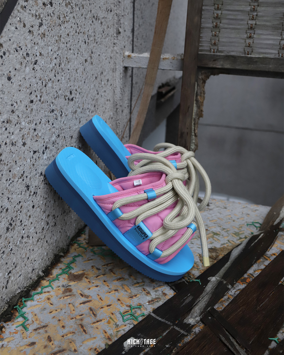 KidSuper Edition X SUICOKE MUUK-abKs OG-330ABKS Pink 粉色