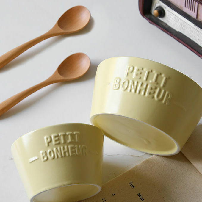 《1397》網美芝麻點碗+木湯匙