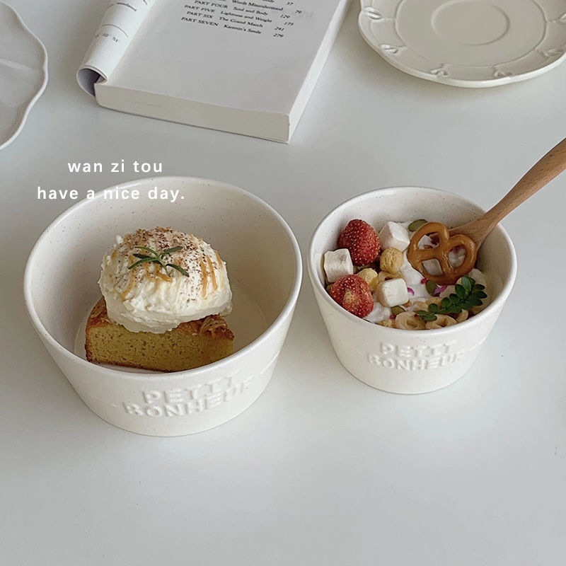 《1397》網美芝麻點碗+木湯匙