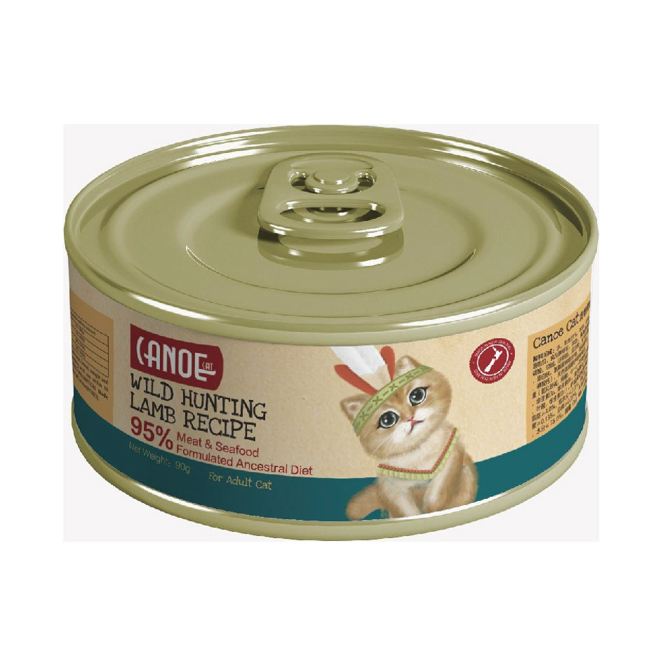 Canoe Cat 貓罐頭 荒野獵宴 羊肉配方 90g / 175g
