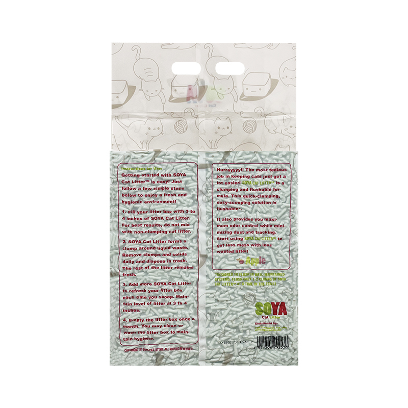$40/6L * SOYA 豆腐貓砂 - 蘋果味